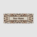 Search for animal print name tags Pattern