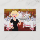 Search for food industry business cards Chef