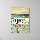 Search for beach painting canvas prints Vintage