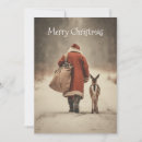 Search for reindeer cards Santa and reindeer