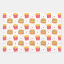 Search for burger wrapping paper Burger and fries