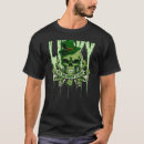 Search for st patricks day skull tshirts Clover