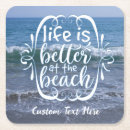 Search for life is better at beach coasters Ocean