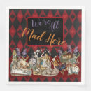 Search for alice in wonderland napkins Mad tea party