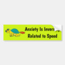 Search for anxiety bumper stickers Traffic