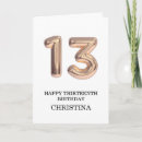 Search for 13th birthday cards Girl