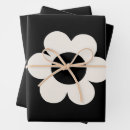 Search for black floral wrapping paper Abstract