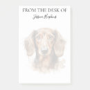 Search for dachshund post it notes Illustration