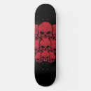 Search for red skull skateboards Black