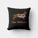 Search for dog silhouette cushions Dachshund