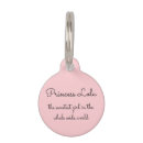 Search for princess pet tags Girly