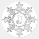 Search for monogram snowflake stickers Glitter