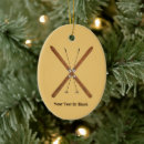 Search for cross oval christmas tree decorations Ski