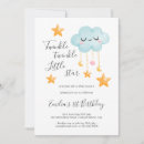 Search for twinkle twinkle little star birthday invitations Cloud