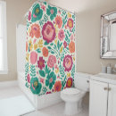 Search for botanical shower curtains Bohemian