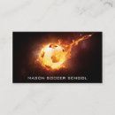 Search for football coach business cards Training