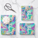 Search for marble pattern wrapping paper Purple