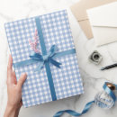 Search for blue plaid wrapping paper Simple