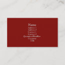 Search for maroon business cards Red