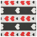 Search for black and white hearts fabric Stripes
