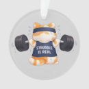 Search for weightlifting christmas tree decorations Cat