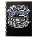 Search for thin blue line notebooks Sheriff