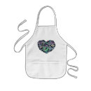 Search for heart doodle aprons Valentine