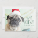Search for pug christmas cards Pets