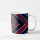 Search for retro diamond pattern mugs Blue