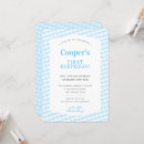 Search for blue plaid pattern invitations Simple