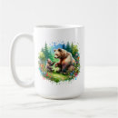 Search for bear cubs mugs Watercolor