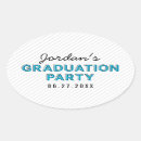 Search for oval stickers Graduation