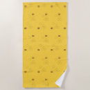 Search for bee beach towels Pattern