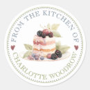 Search for dessert labels Watercolor