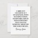 Search for inspirational quotes thank you cards Kindness