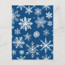 Search for winter blue postcards Snowflakes