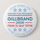 Search for presidential campaign badges Democrat