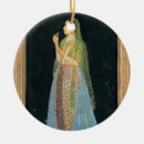 Search for lady in a christmas tree decorations Indian