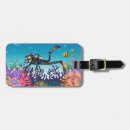 Search for novelty luggage tags Illustration