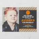 Search for basketball hoop invitations Party