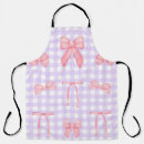 Search for pink gingham aprons Hearts