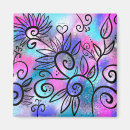 Search for turquoise pattern magnets Cool