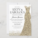 Search for glitter 60th birthday invitations Party