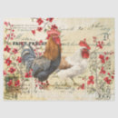 Search for vintage rooster tissue paper Ephemera