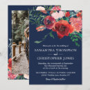 Search for coral red wedding invitations Floral