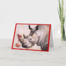 Search for rhino christmas cards Cute