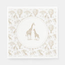 Search for toile napkins Safari animals