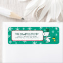 Search for peppermint candy return address labels Snoopy