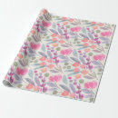 Search for floral watercolor wrapping paper Garden