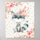 Search for woodland nursery art Baby girl